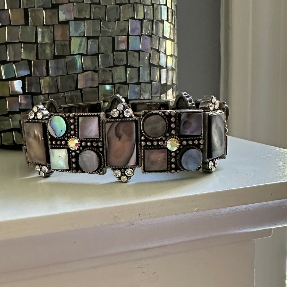 Beautiful Multicolored Stone Bracelet - image 1